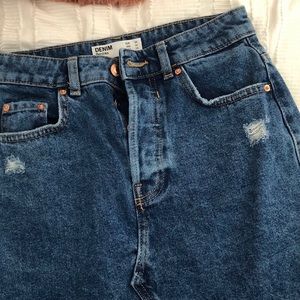 Bershka Denim skirt
